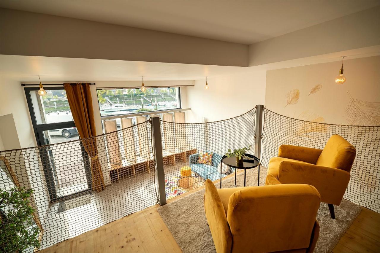 Loft De Luxe Le Chic, Grand Jacuzzi, Vue Port De Plaisance Appartement Saint-Valery-en-Caux Buitenkant foto